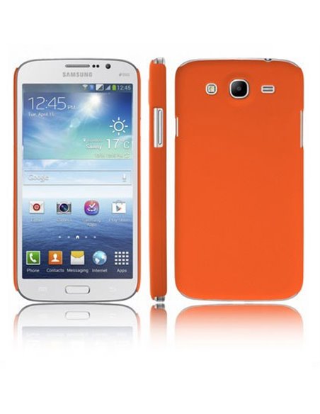 CUSTODIA BACK RIGIDA per SAMSUNG I9150 GALAXY MEGA 5.8' POLLICI, I9152 COLORE ARANCIONE