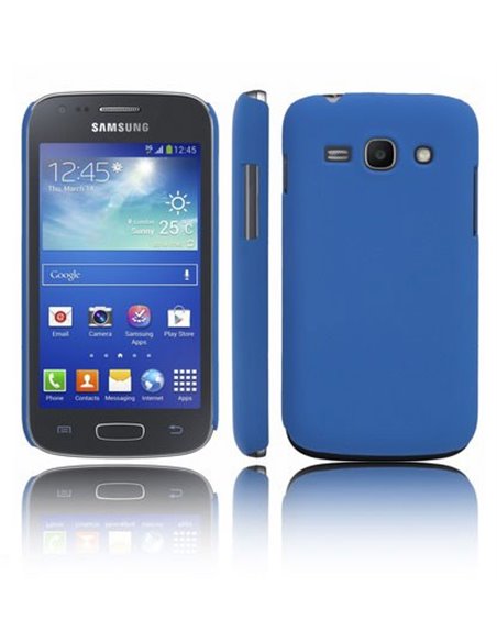 CUSTODIA BACK RIGIDA per SAMSUNG S7270 GALAXY ACE 3, S7272, S7275 COLORE BLU