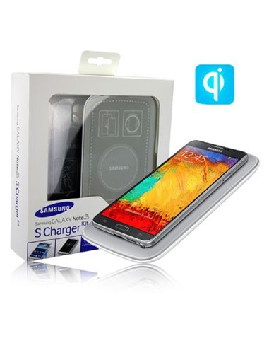 TRAVEL CASA WIRELESS + COVER COLORE NERO CON TECNOLOGIA QI ORIGINALE SAMSUNG per GALAXY NOTE 3, N9000 BLISTER
