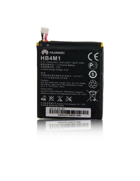 BATTERIA ORIGINALE HUAWEI HB4M1 per U9200 ASCEND P1, S8600 SPARK 2000 mAh LI-ION BULK