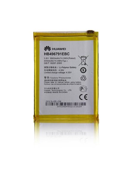 BATTERIA ORIGINALE HUAWEI HB496791EBC per ASCEND MATE, MT1-U06 3900 mAh LI-ION BULK