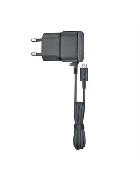 CARICATORE DA RETE 750mAh ORIGINALE NOKIA CON CONNETTORE MICRO USB COLORE NERO AC-20E BULK