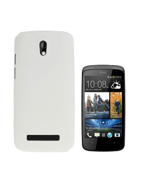CUSTODIA BACK RIGIDA per HTC DESIRE 500 COLORE BIANCO