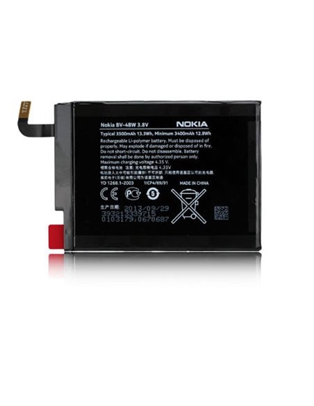 BATTERIA ORIGINALE NOKIA BV-4BW per LUMIA 1520 - 3500 mAh LI-ION BULK