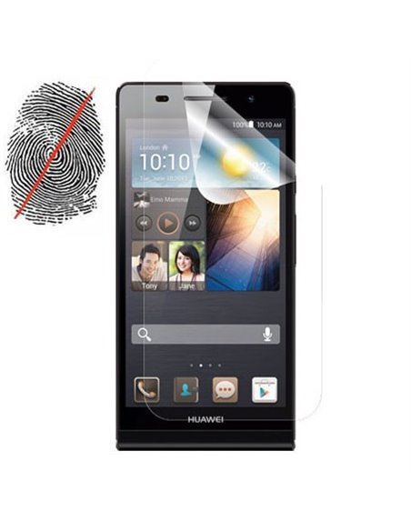 PELLICOLA PROTEGGI DISPLAY ANTI IMPRONTA HUAWEI ASCEND P6