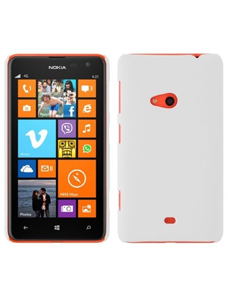 CUSTODIA BACK RIGIDA per NOKIA LUMIA 625 COLORE BIANCO