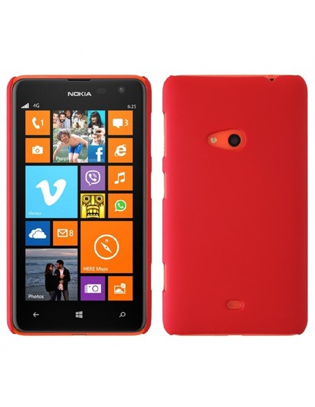 CUSTODIA BACK RIGIDA per NOKIA LUMIA 625 COLORE ROSSO