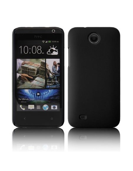 CUSTODIA BACK RIGIDA per HTC DESIRE 300 COLORE NERO