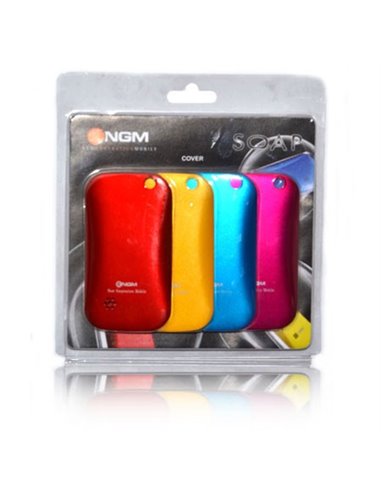 COPRI BATTERIA ORIGINALE per NGM SOAP PACK 4 COLORI (ROSSO, GIALLO, BLU, ROSA) BLISTER