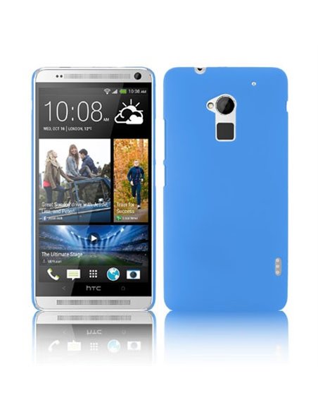 CUSTODIA BACK RIGIDA per HTC ONE MAX COLORE BLU