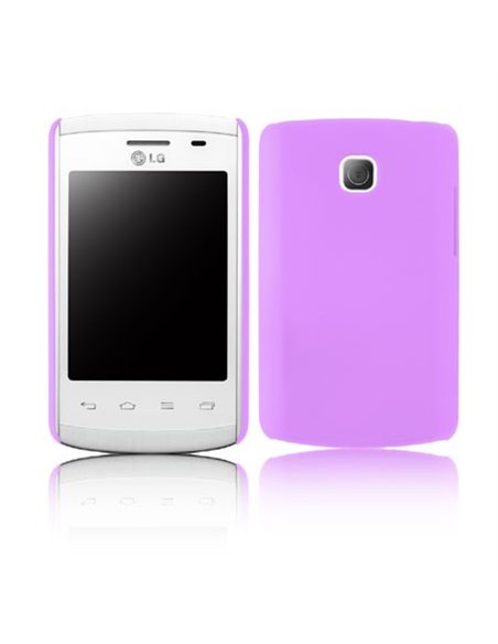 CUSTODIA BACK RIGIDA per LG OPTIMUS L1 II, E410 COLORE VIOLA