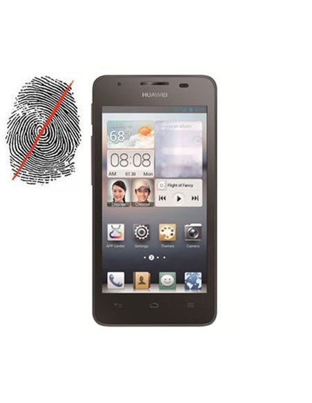 PELLICOLA PROTEGGI DISPLAY ANTI IMPRONTA per HUAWEI ASCEND G510, U8951