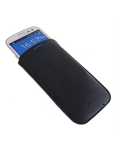 CUSTODIA A SACCHETTO ORIGINALE SAMSUNG COLORE NERO per I9300 GALAXY S3, I9300i GALAXY S3 NEO EFC-1G6LBECSTD POUCH BLISTER