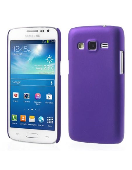 CUSTODIA BACK RIGIDA per SAMSUNG G3815 GALAXY EXPRESS 2 COLORE VIOLA