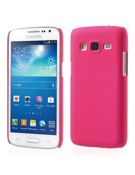 CUSTODIA BACK RIGIDA per SAMSUNG G3815 GALAXY EXPRESS 2 COLORE FUCSIA