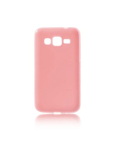 CUSTODIA GEL TPU SILICONE per SAMSUNG I8580 GALAXY CORE ADVANCE COLORE ROSA