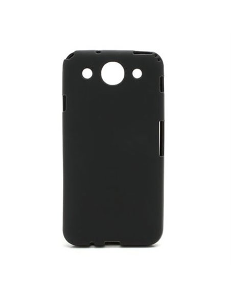 CUSTODIA GEL TPU SILICONE per LG E985 OPTIMUS G PRO, F240, L-04E COLORE NERO