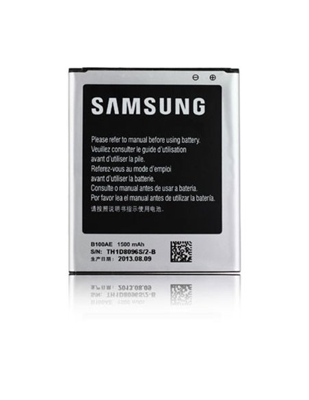 BATTERIA ORIGINALE per SAMSUNG S7270 GALAXY ACE 3, S7260 STAR PRO, S7390 GALAXY FRESH, G318 TREND 2 LITE - 1500 mAh LI-ION B100A