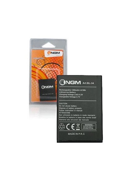 BATTERIA ORIGINALE NGM BL-34 per ORION 1300 mAh LI-ION BLISTER