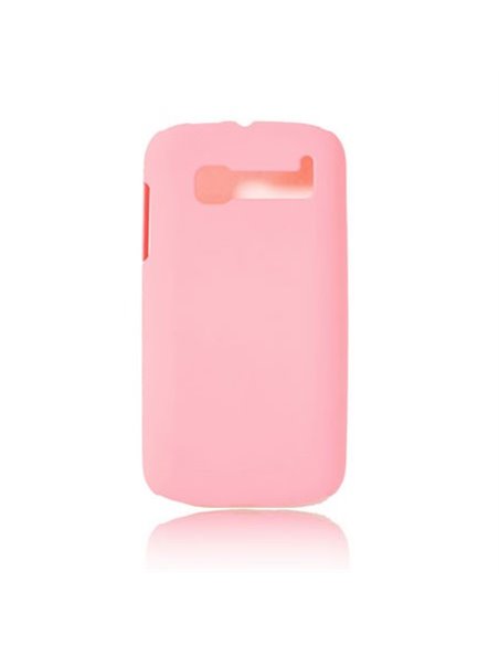 CUSTODIA BACK RIGIDA per ALCATEL ONE TOUCH POP C5 COLORE ROSA