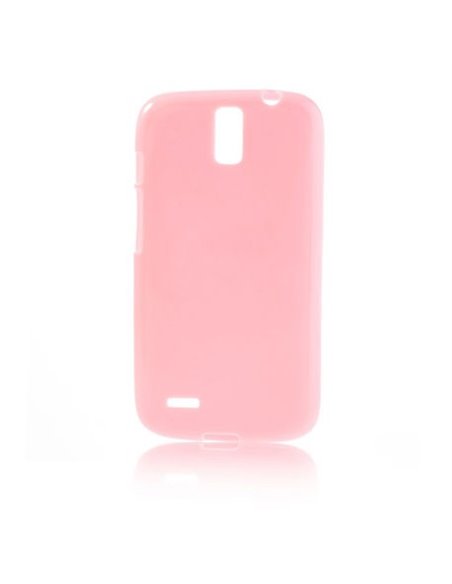 CUSTODIA GEL TPU SILICONE per HUAWEI ASCEND G610, G610s COLORE ROSA