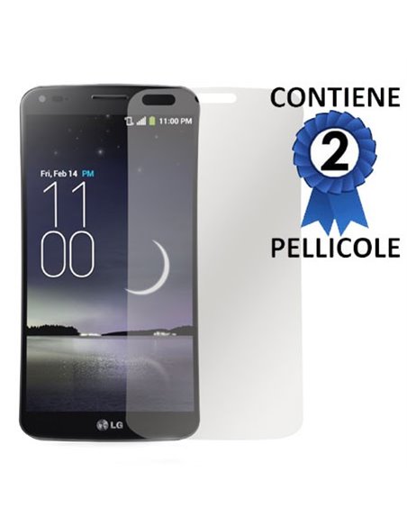 PELLICOLA PROTEGGI DISPLAY per LG G FLEX, D955 CONFEZIONE 2 PEZZI