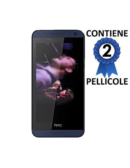 PELLICOLA PROTEGGI DISPLAY per HTC DESIRE 610 CONFEZIONE 2 PEZZI