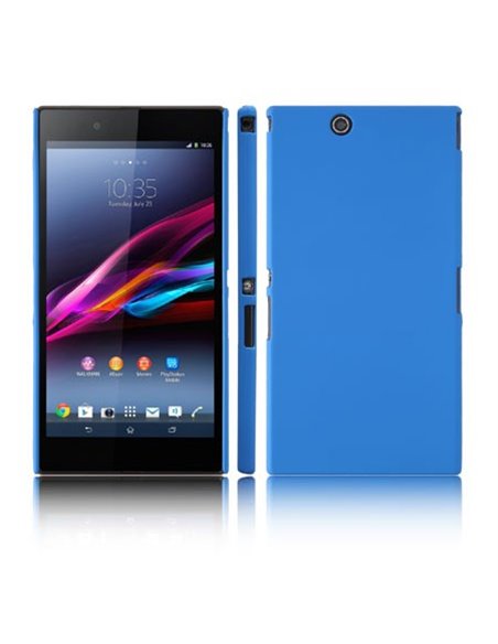 CUSTODIA BACK RIGIDA per SONY XPERIA Z ULTRA, XL39H COLORE BLU