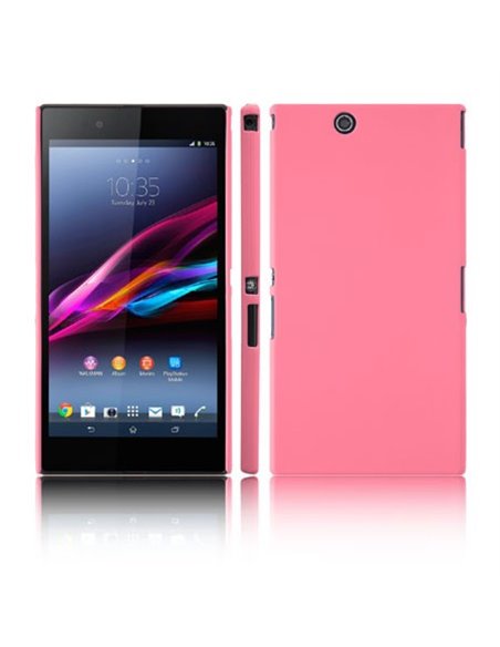 CUSTODIA BACK RIGIDA per SONY XPERIA Z ULTRA, XL39H COLORE ROSA