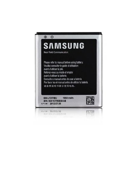 BATTERIA ORIGINALE SAMSUNG EB-L1D7IBUCSTD per I9210 GALAXY S2 LTE, CELOX 1850 mAh LI-ION BULK