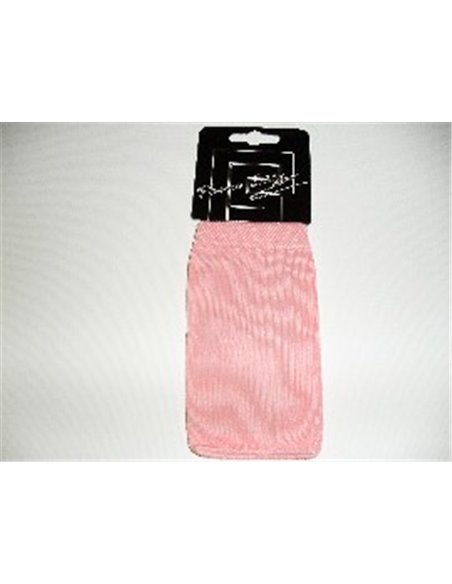 CALZINO ROSA TINTA UNITA IN COTONE
