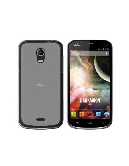 CUSTODIA GEL TPU SILICONE per WIKO DARKMOON COLORE BIANCO