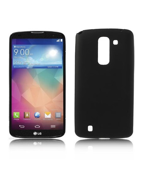 CUSTODIA GEL TPU SILICONE per LG G PRO 2, D837, D838, F350 COLORE NERO