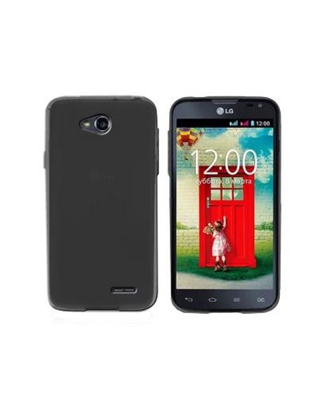 CUSTODIA GEL TPU SILICONE per  LG L90 DUAL D410 COLORE NERO