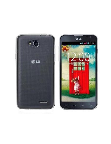 CUSTODIA GEL TPU SILICONE per LG L90 DUAL D410 COLORE BIANCO