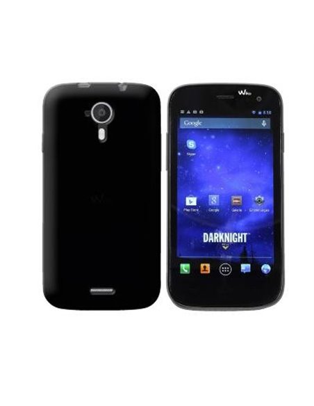 CUSTODIA GEL TPU SILICONE per WIKO DARKNIGHT COLORE NERO