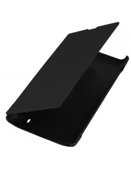 CUSTODIA FLIP COVER ORIZZONTALE per SAMSUNG N7500 GALAXY NOTE 3 NEO COLORE NERO