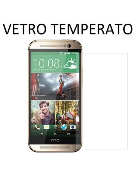 PELLICOLA PROTEGGI DISPLAY VETRO TEMPERATO 0,33mm per HTC ONE 2 ( M8 ), ONE M8s
