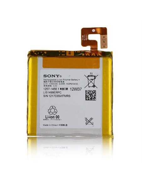 BATTERIA ORIGINALE SONY LIS1499ERPC per XPERIA T, LT30P, LT30A 1780 mAh LI-ION BULK