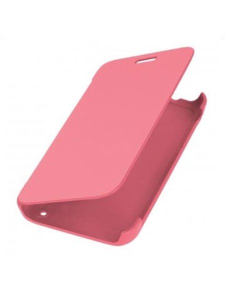 CUSTODIA FLIP ORIZZONTALE ULTRA SLIM per SONY XPERIA Z2 COLORE ROSA (NO RIMOZIONE COVER)