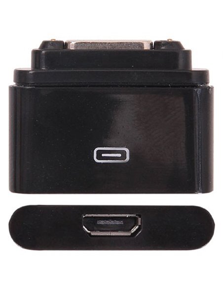 ADATTATORE MAGNETICO per SONY XPERIA Z1, XPERIA Z ULTRA CON ENTRATA MICRO USB FEMMINA COLORE NERO (SOLO CARICA)