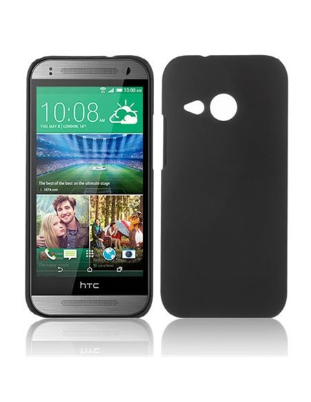 CUSTODIA BACK RIGIDA per HTC ONE 2 MINI, M8 MINI COLORE NERO