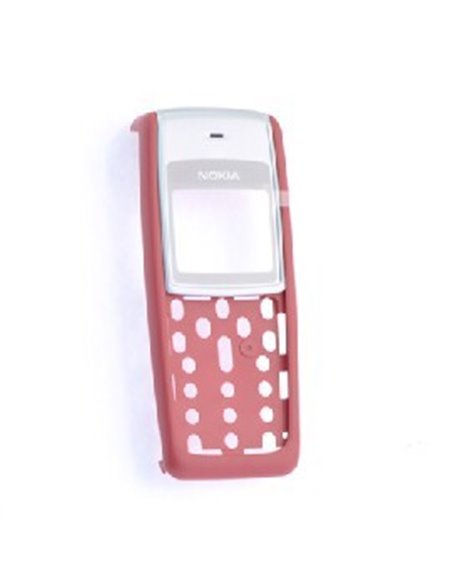 COVER ANTERIORE CON VETRINO ORIGINALE per NOKIA 1112 COLORE ROSSO