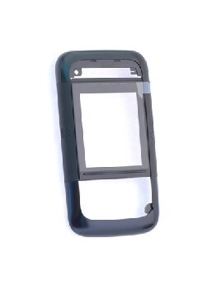 COVER ANTERIORE CON VETRINO E MICROFONO ORIGINALE per NOKIA 5200 COLORE NERO