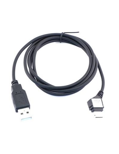 CAVO USB per SAMSUNG Z510, E250, D520, T629, Z560, E900, M300 - CARICA E SINCRONIZZAZIONE COLORE NERO - SEGUE COMPATIBILITA'..