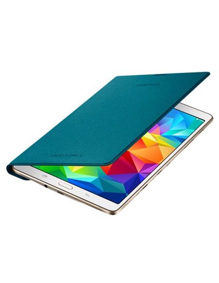 CUSTODIA SIMPLE COVER ORIGINALE SAMSUNG per GALAXY TAB S 8.4, 8.4' POLLICI COLORE BLU MINT EF-DT700BLEGWW BLISTER