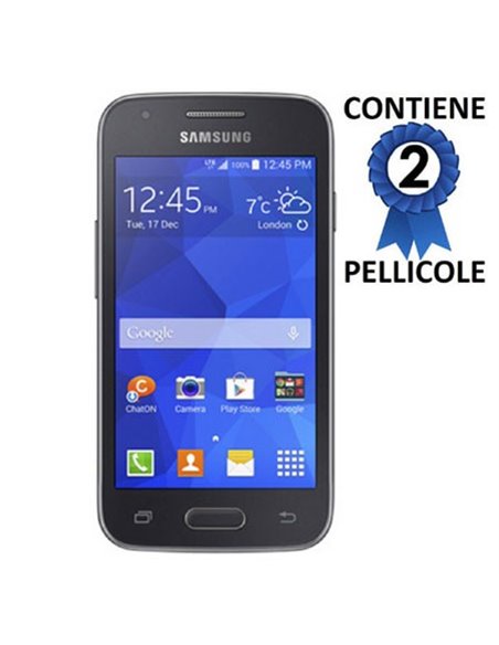 PELLICOLA PROTEGGI DISPLAY per SAMSUNG G313H GALAXY TREND 2, G318 TREND 2 LITE CONFEZIONE 2 PEZZI