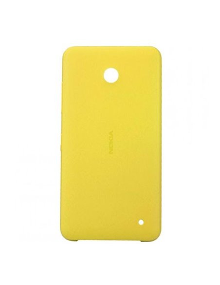 COPRI BATTERIA ORIGINALE NOKIA per LUMIA 630 COLORE GIALLO BULK