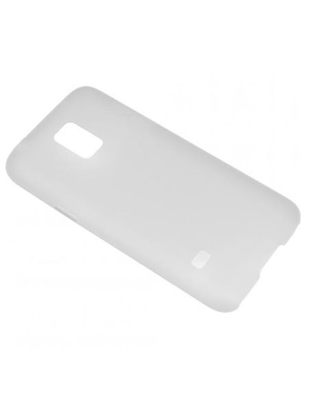 CUSTODIA BACK RIGIDA ULTRA SLIM DA 0,3mm per SAMSUNG G800 GALAXY S5 MINI COLORE BIANCO