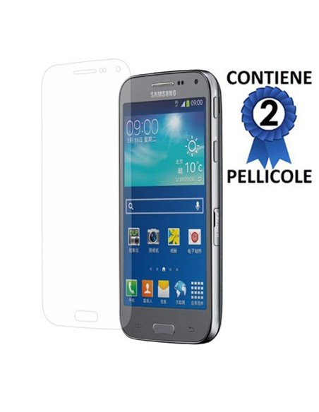 PELLICOLA PROTEGGI DISPLAY per SAMSUNG G3858 GALAXY BEAM 2 CONFEZIONE 2 PEZZI